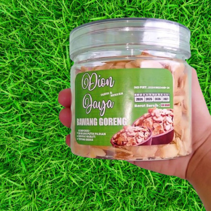 

BAWANG PUTIH GORENG PREMIUM TOPLES[100GRAM]
