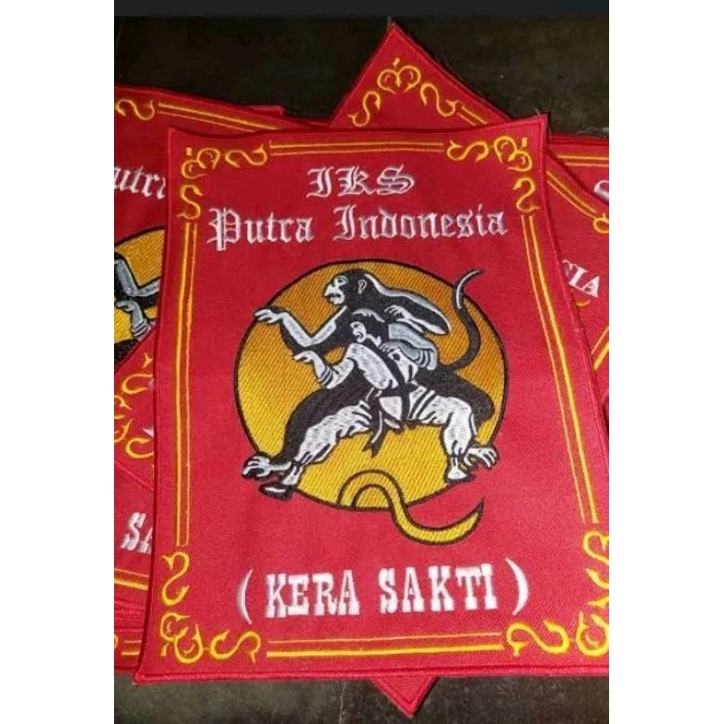 Bet Bordir Punggung Pakem IKSPI Kera Sakti