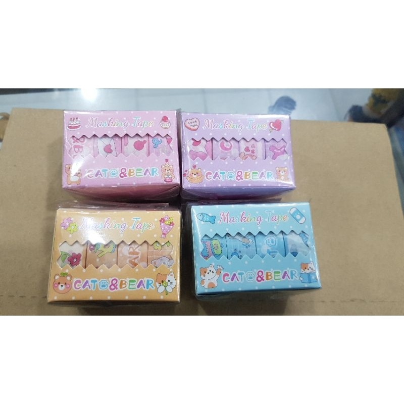 

Washitape Isolasi Kertas Dekorasi/ Masking Tape