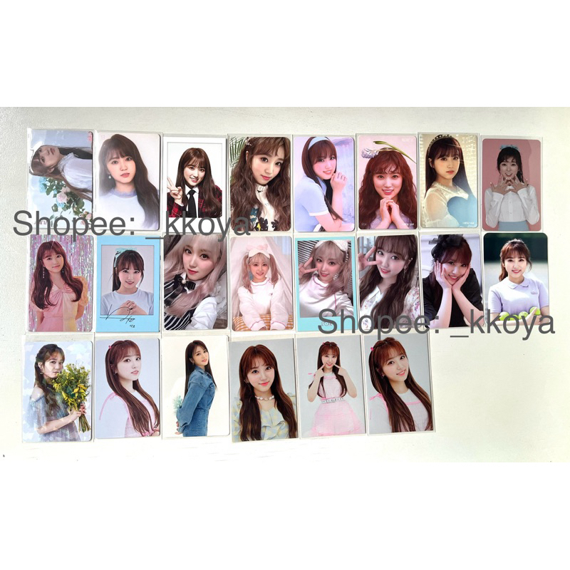 SALE [ take all ] official iz*one izone yabuki nako photocard pc hkt48 coloriz heartiz bloomiz oneir