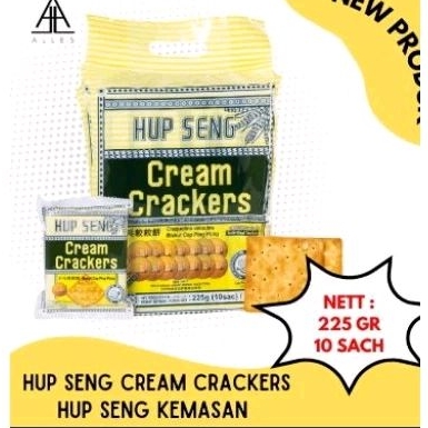 

BISKUIT HUPSENG CREAM CRACKERS 225 GR