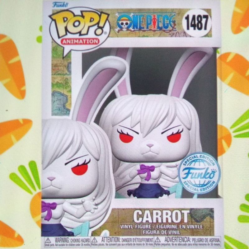 funko pop one piece carrot sulong chase GITD