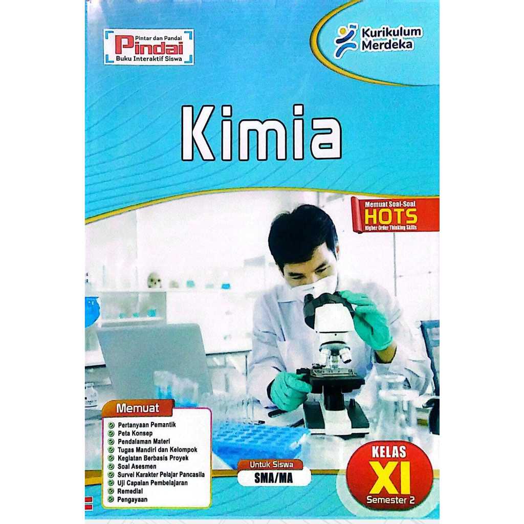 Buku LKS Kimia kurikulum Merdeka Kelas 11 SMA/MA Semester 2