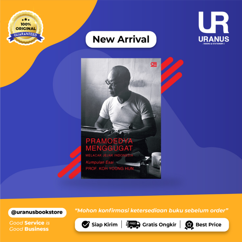 PRAMOEDYA MENGGUGAT-GMK - TOKO BUKU URANUS NGAGEL