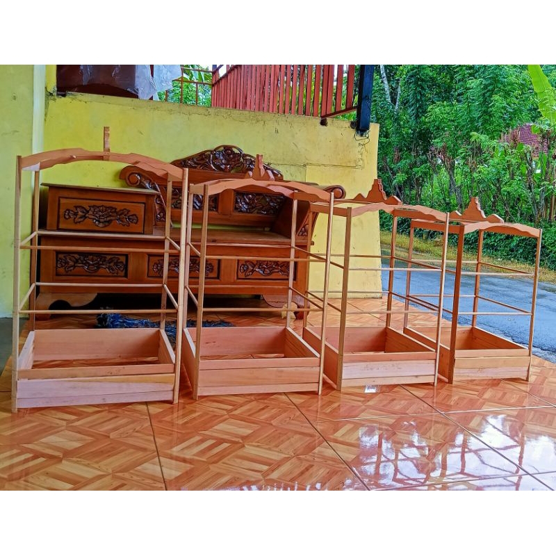 sangkar diamond ambrukan tiang segitiga