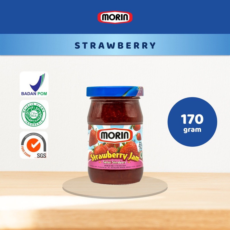 

Morin Strawberry Jam 170gr