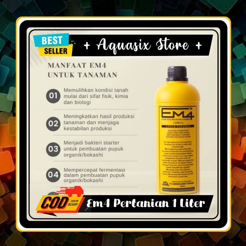 EM4 Pertanian 1 liter / 1000ml