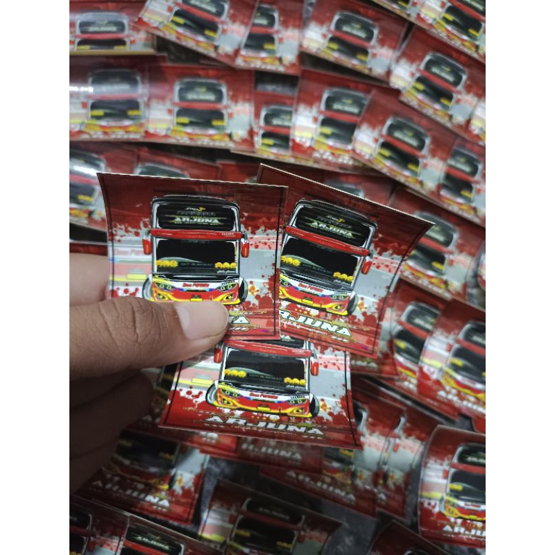 

stiker bus dewi permata arjuna ORIGINAL isi 52 pcs