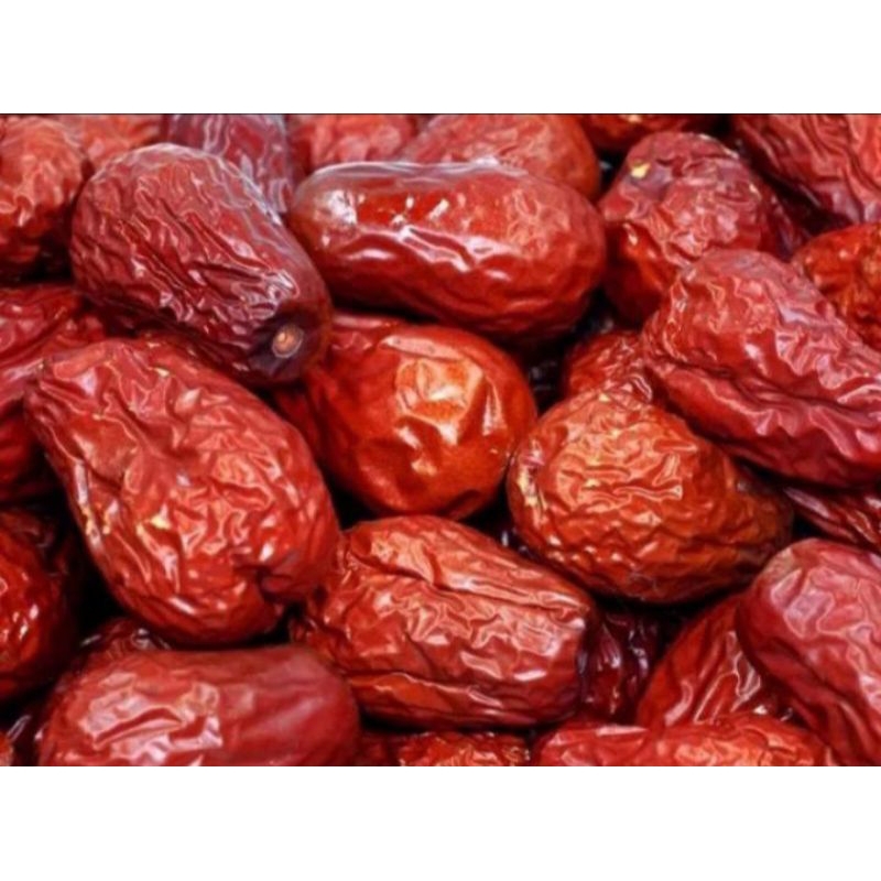 

super kurma china manis/ang co/red dates premium jumbo 1kg