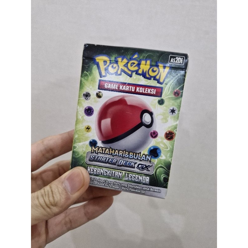 Starter Deck Pokemon Matahari dan Bulan