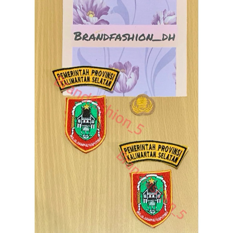 (Ready) Lambang| Logo Provinsi Kalimantan Selatan dengan korpri/tanpa korpri