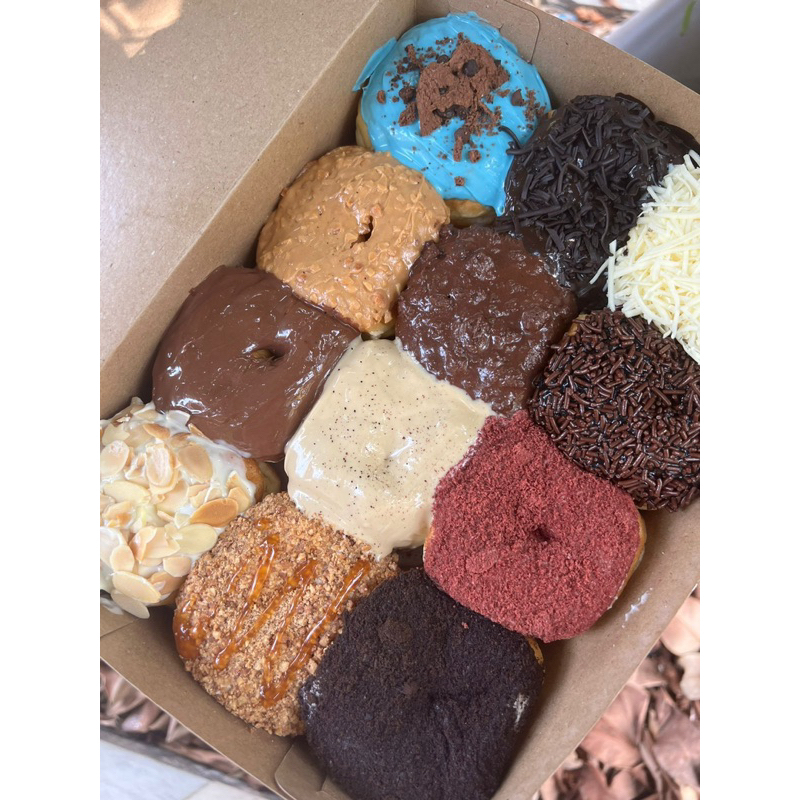 

Donat mix special topping 1 lusin