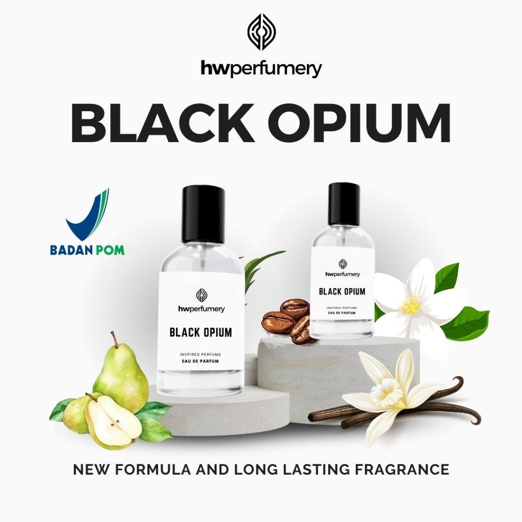 OPIUM BLACK - Parfum Cewek Cowok Tahan Lama DUPE by HW PERFUMERY