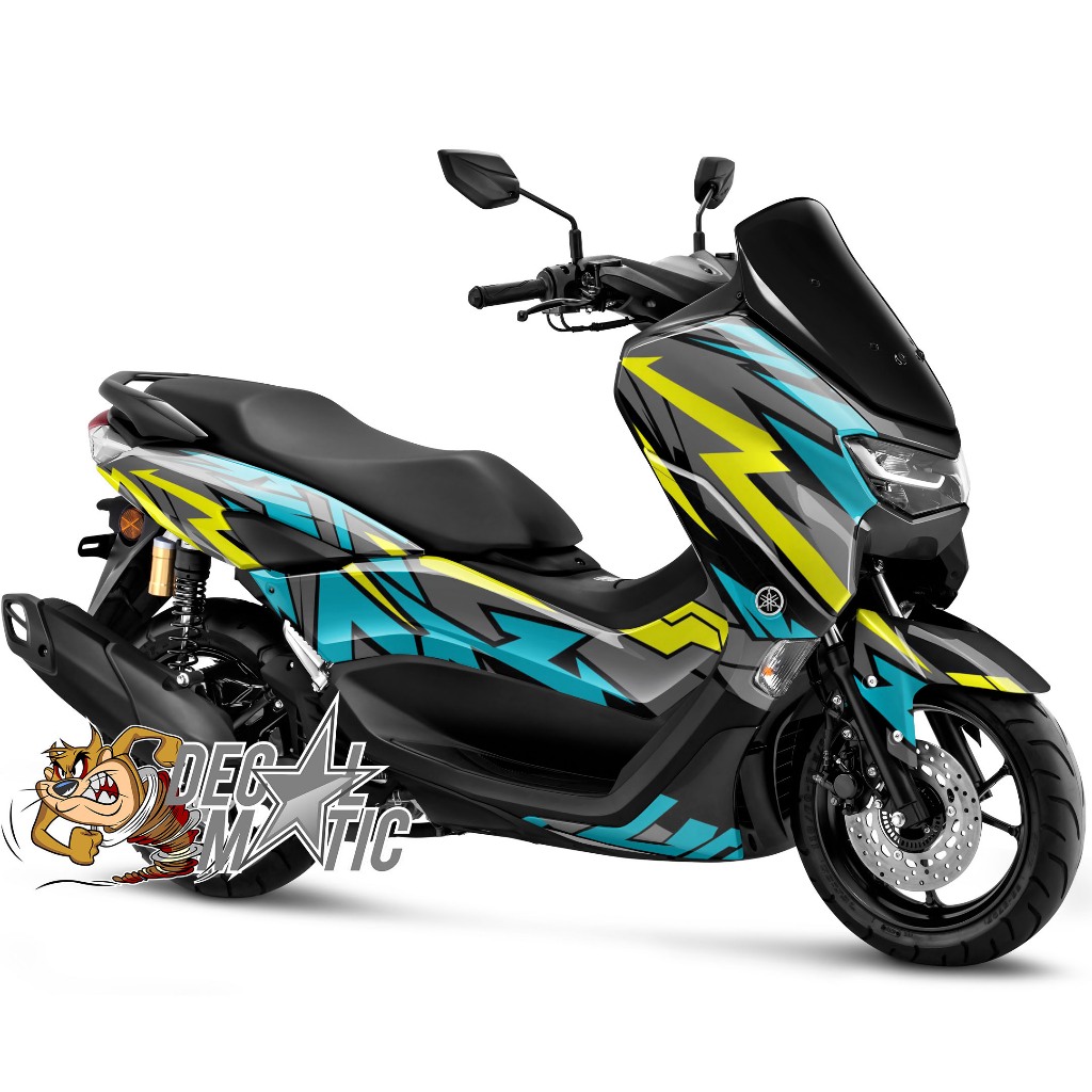 Decal Stiker Full Body Nmax  OLD 2015 -2019  Sticker FUll Body NEW NMAX 2020 2021 2022 2023 Grafis A