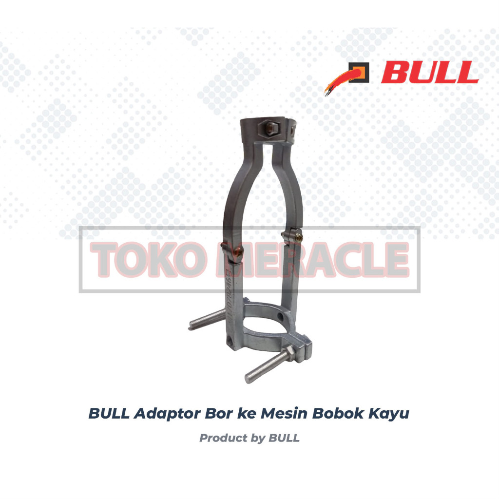 BULL Adaptor Mesin Bor Ke Mesin Bobok Kayu - Adapter Bor ke Tatah Bobok