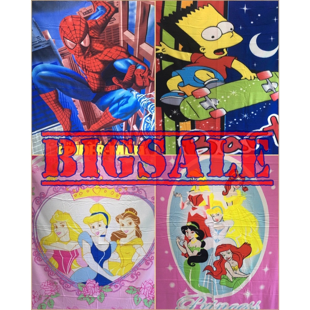 CUCI GUDANG SELIMUT BULU ANAK MOTIF KARAKTER