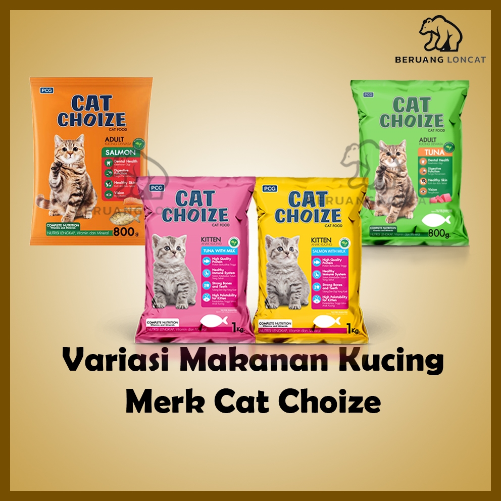 Makanan Kucing Cat Choize Repack Kiloan
