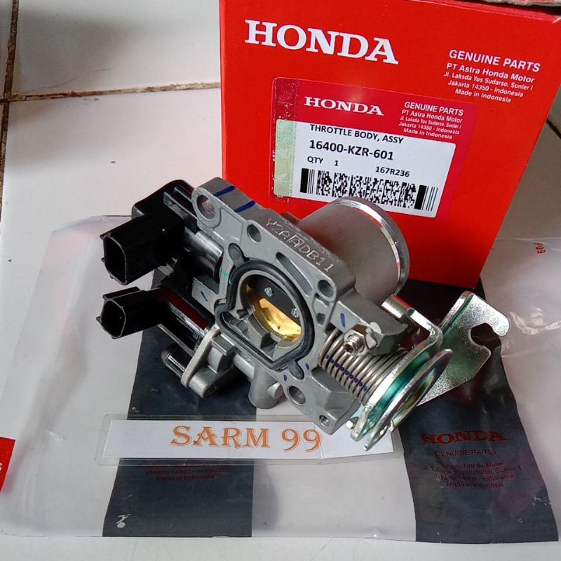 Throttle Body Throtol Body KZR Vario 125 Old Kualitas ORI