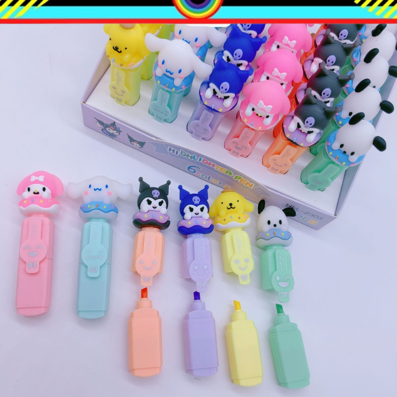

STABILLO HIGHLIGHTER SANRIO | STABILO LUCU | HL SANRIO | HIGHLIGHTER | STABILLO | PULPEN WARNA | SPIDOL WARNA | KUROMI | MELODY | CINAMORROL | POCACO | POMPOMPURIN | @banyak