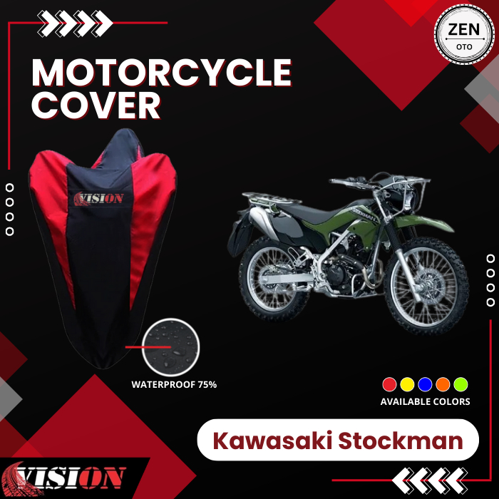 Motorcycle Cover KAWASAKI STOCKMAN Vision (Waterproof)