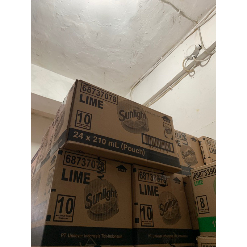 Sunlight 230 gram 1 dus isi 24 pcs x 210ml