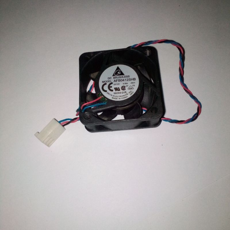 KIPAS FAN 4CM ORIGINAL DELTA AFB0412SHB 12V 0.35A 3PIN GARANSI