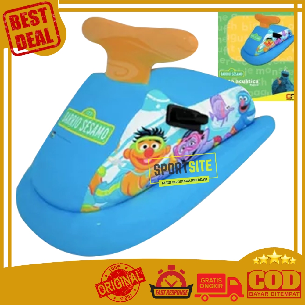 Moto Acuatica Sesame Street Barrio Jet Ski Boat Pelampung Renang Anak
