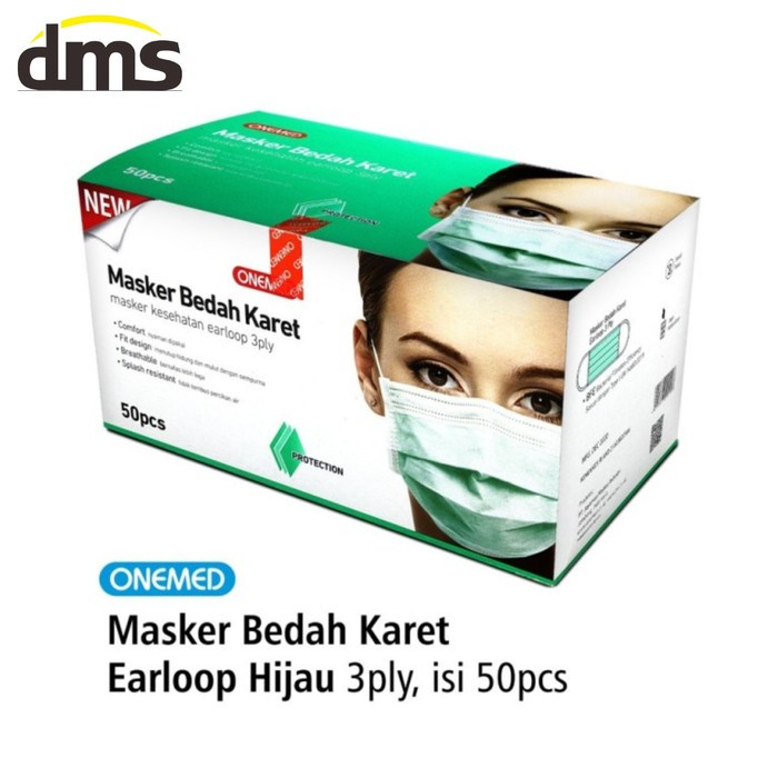 Masker Bedah Karet Onemed Isi 50 Pcs