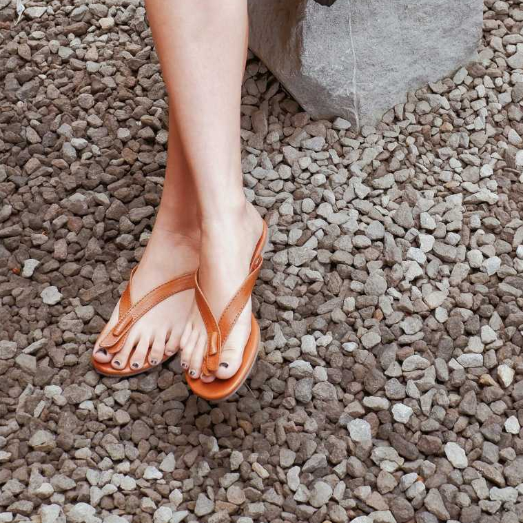 Sandal Slop Wanita Kulit Asli Premium |  BUCINI KS 210 C