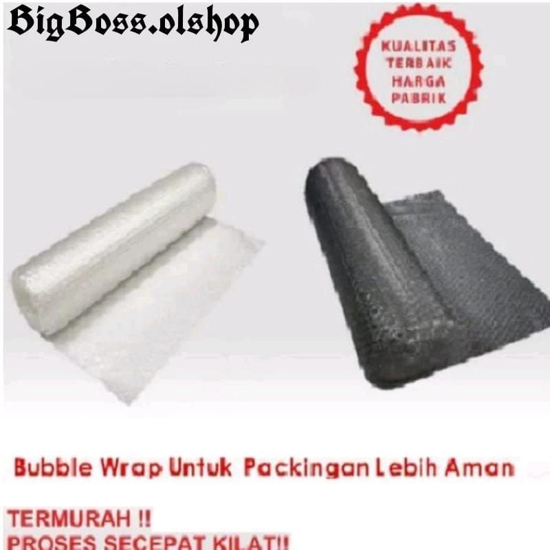 

Bubble Wrap Hitam & Putih untuk Packing per 1 pcs barang⭐Bigboss⭐