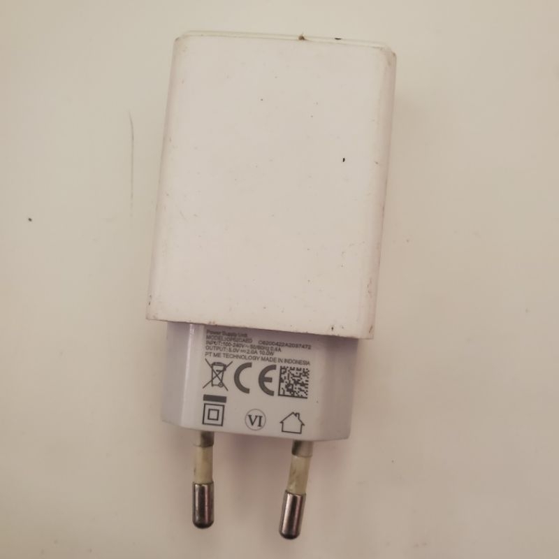 adaptor charger oppo ori copotan 2A - kepala cas original