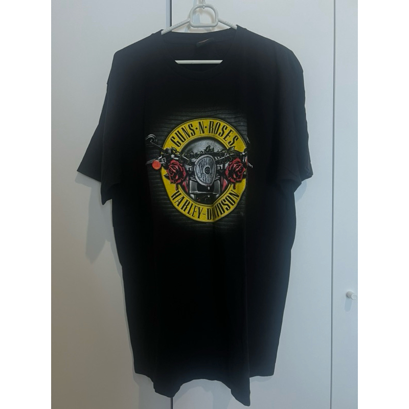Kaos harley davidson tshirt guns n roses ori