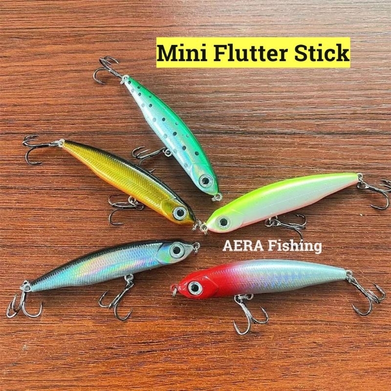 Umpan Lure Flutter Stick Pencil Sinking 48mm