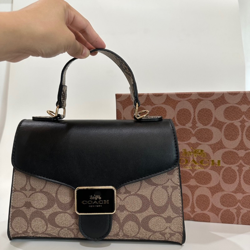 Coach handbag women | Tas wanita Colorblock Signature
