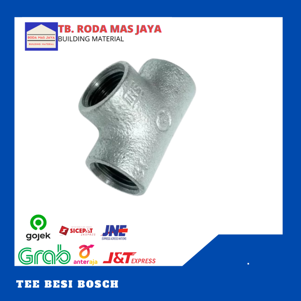 Sambungan Pipa Besi/Fitting Pipa Besi/Tee Besi