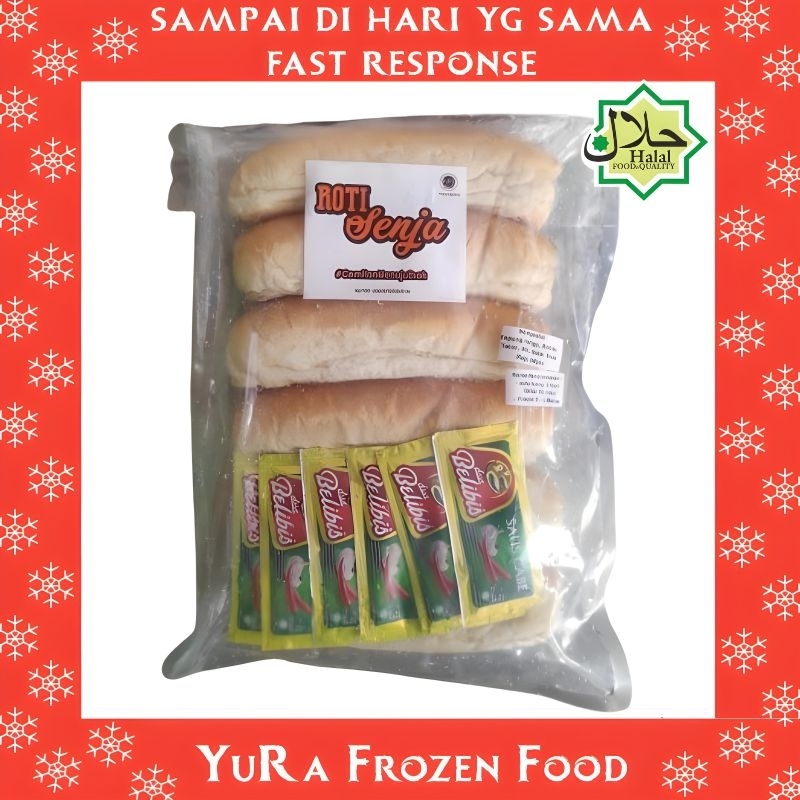 

BELIBIS SENJA Roti Burger Hot Dog Isi 6