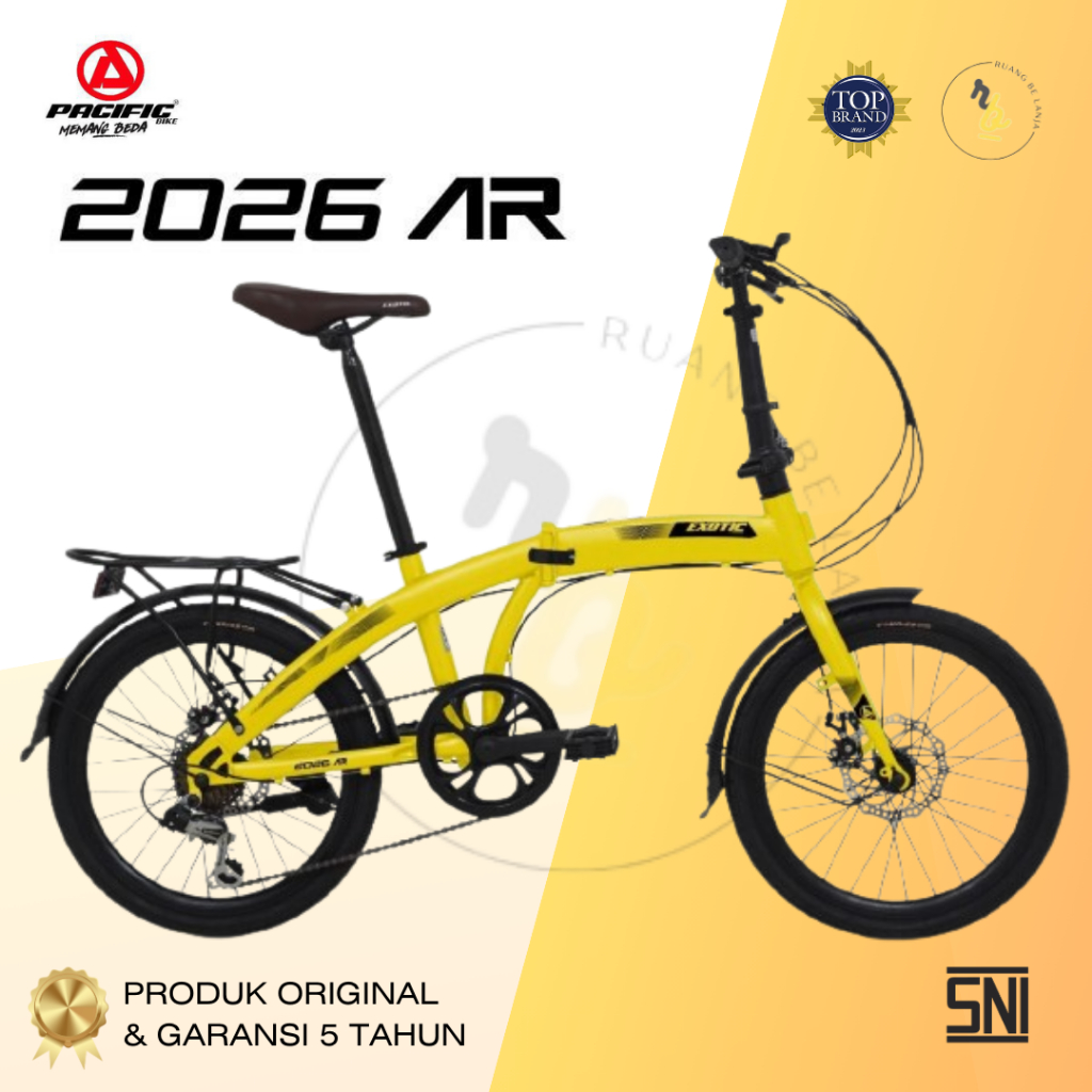 Sepeda Lipat Ukuran 20 Inch Exotic 2026 AR