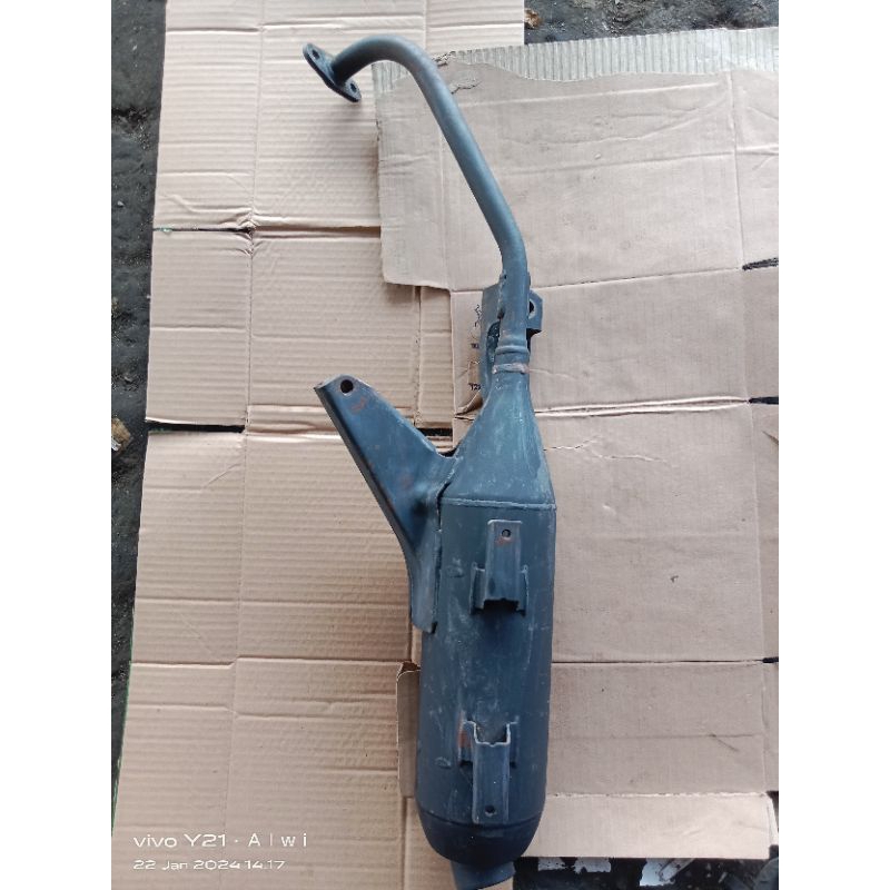 knalpot standar fino 125 pnp soul GT 125 ori copotan