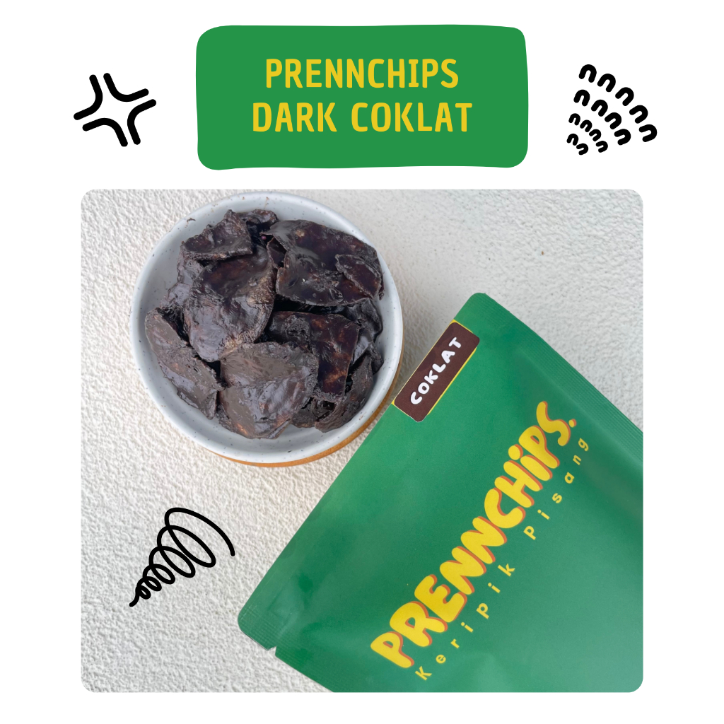 

Prennchips Keripik Coklat Lumer | Keripik pisang coklat lumer dengan bumbu tebal dan nikmat