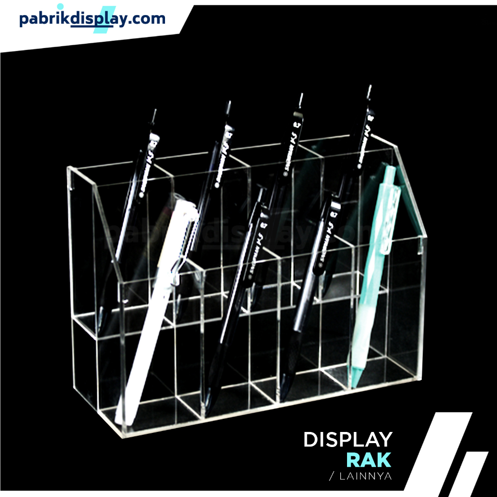 

Akrilik Display rak serbaguna / rak. ATK / variasi rak