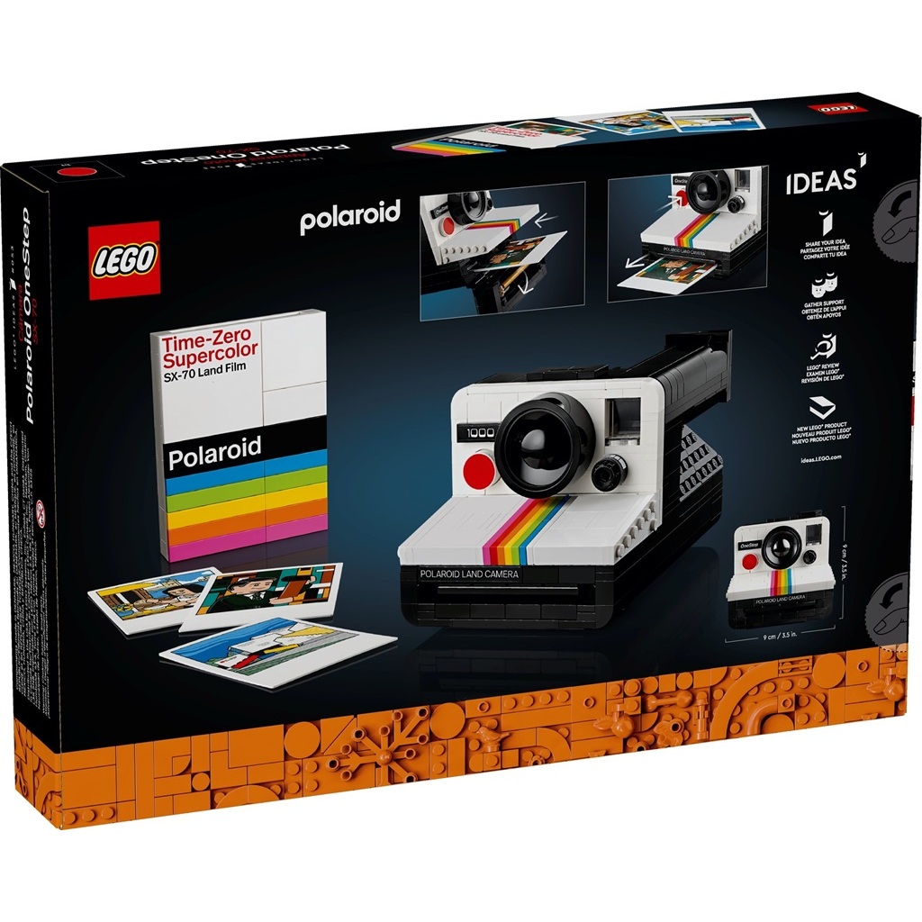 Lego Ideas 21345 Polaroid OneStep SX-70 Camera