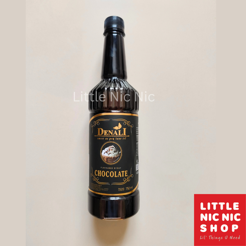 

Denali Chocolate Flavoured Syrup 750 ml sirup rasa coklat minuman cafe