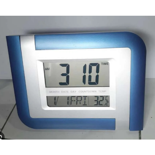 Jam Digital Baterai bisa dinding dan meja 5887