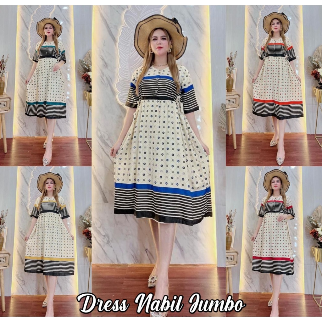 Dress Cibi Nabil Jumbo Daster Cibi Dress Masakini Daster Moderen