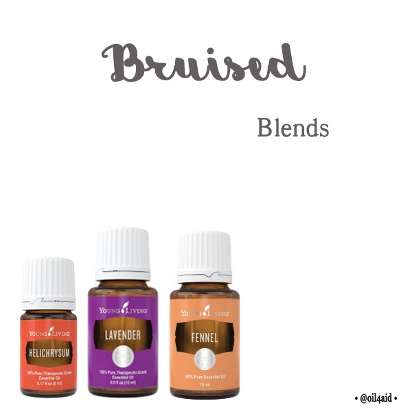 Oil4aid Bruised Essential Oil Blends obati memar tanpa bahan kimia