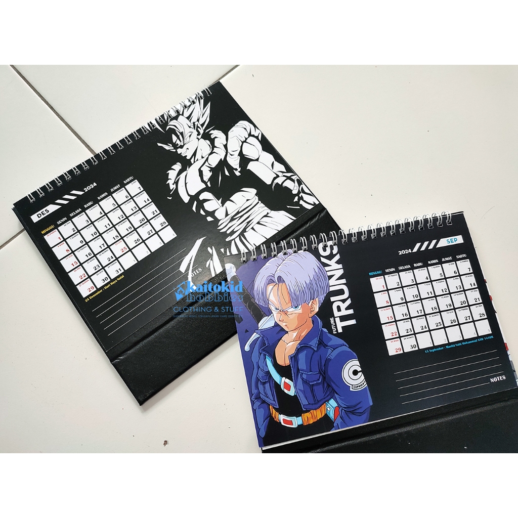 

Kalender 2025 DRAGONBALL Goju Bejita Calendar Meja / Duduk bisa custom desain bebas