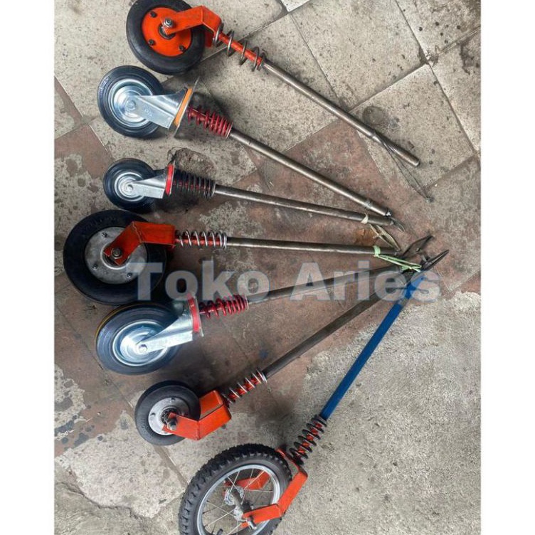 DGt Gletrek Gerobak Roda Bantu Belakang