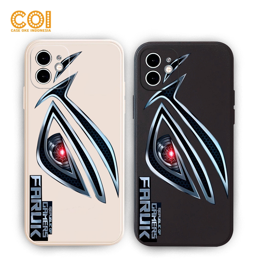 Case Xiaomi Redmi 12 12C 9 9A 9C 9T 10A 10C NOTE9 NOTE10 NOTE11 NOTE8 "ROG GAMING" Softcase Pelindun