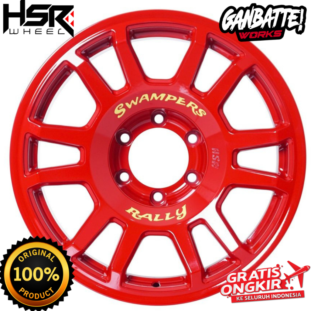 VELG HSR model OFFROAD R18 fortuner, pajero, hilux