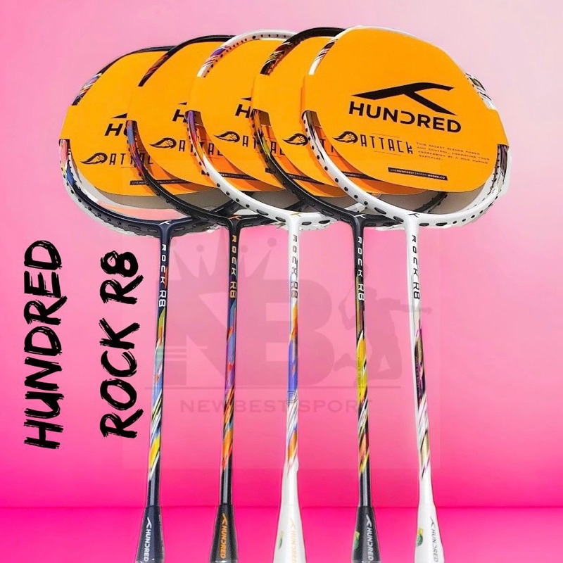 RAKET BADMINTON HUNDRED ROCK R8 ORIGINAL